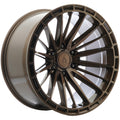 Arena A150 Sabotage 20x10 Smoked Bronze Tint Clear - Face Wheel Rim View