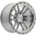 Arena A152 Dune 17x9 Gloss Silver Machined - Face Wheel Rim View