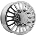 Arena Forged AF103 Shoreline Dually 24x8.25 Milled And Polished Front - Face Wheel Rim View