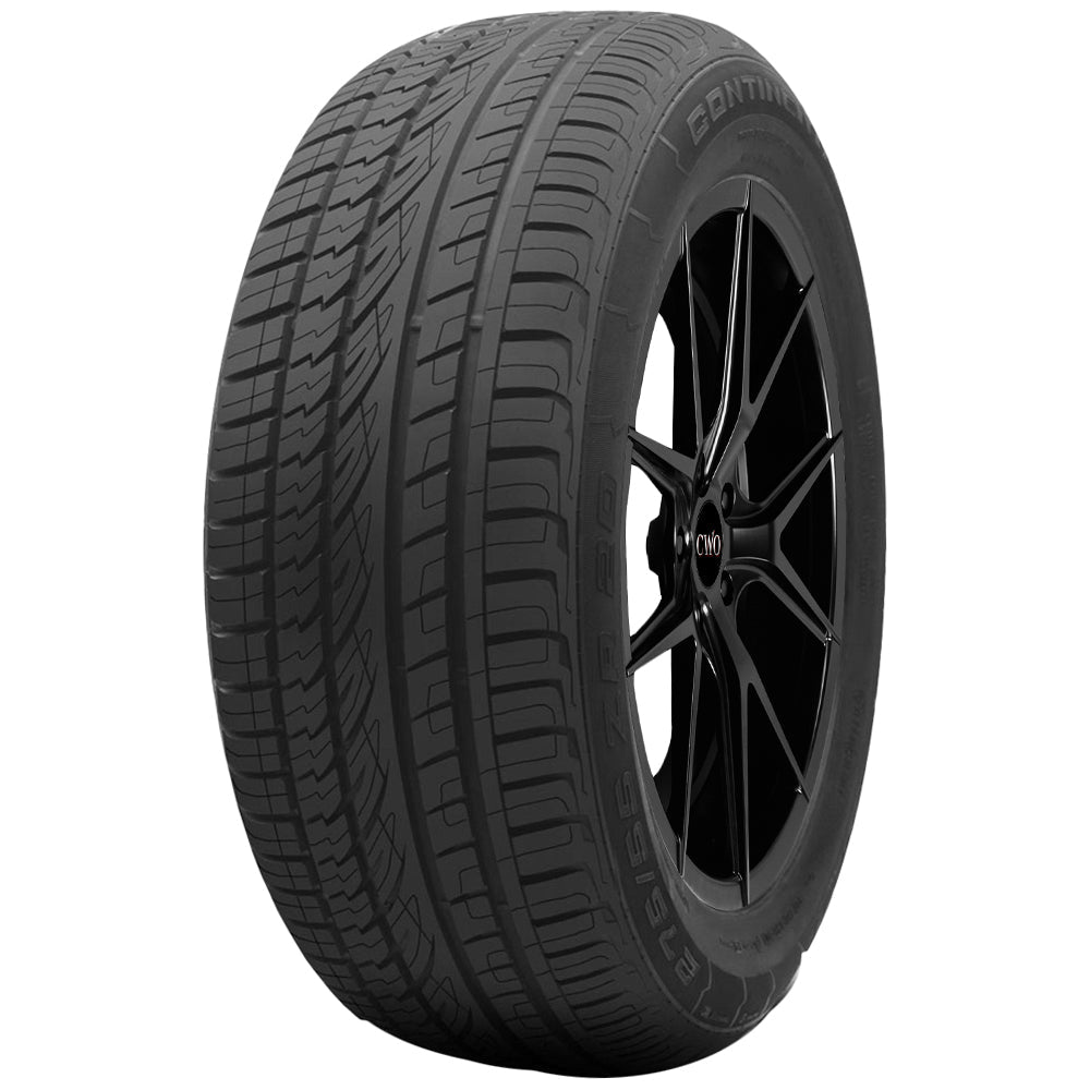 Continental CrossContact UHP 295/40R21 Tire - Front Tread Profile View