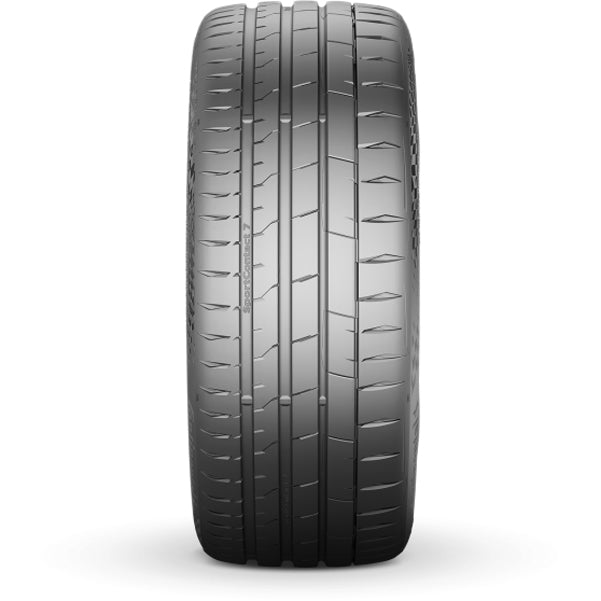 Continental SportContact 7 295/40R19 Tire - Tread Grooves & Siping Detail