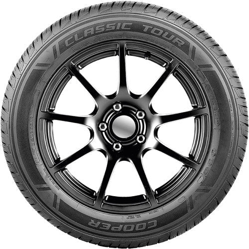 Cooper Classic Tour 235/75R15 Tire - Sidewall & Rim Protector Detail