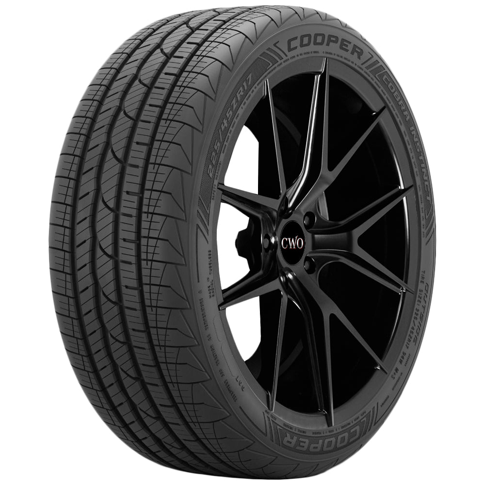 Cooper Cobra Instinct 245/45ZR17 Tire - Front Tread Profile View