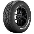 Cooper Cobra Radial G/T P255/70R15 Tire - Front Tread Profile View