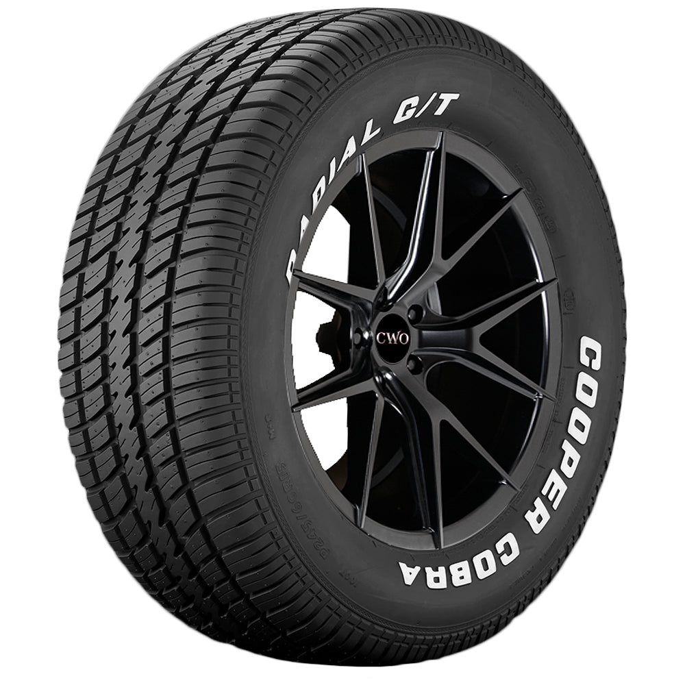 Cooper Cobra Radial G/T P235/70R15 Tire - Front Tread Profile View