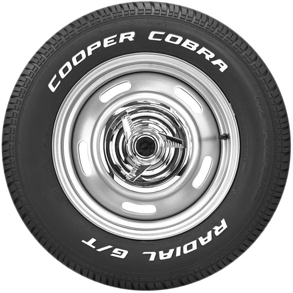Cooper Cobra Radial G/T P255/70R15 Tire - Sidewall & Rim Protector Detail