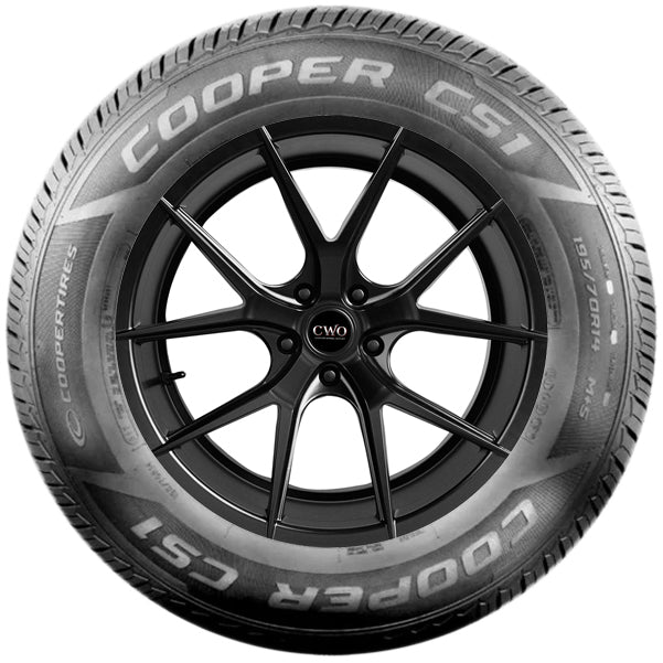 Cooper CS1 215/65R16 Tire - Sidewall & Rim Protector Detail