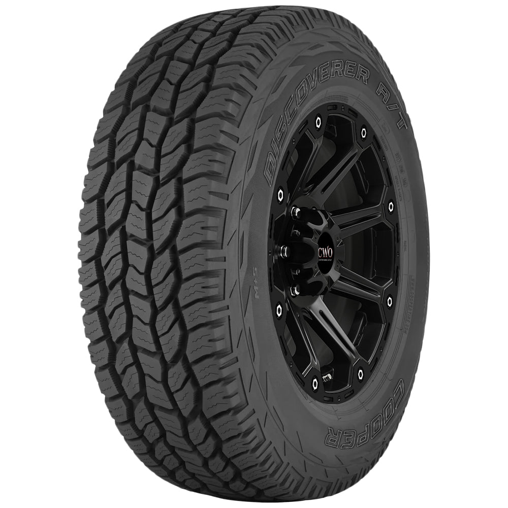 Cooper Discoverer A/T LT275/70R18 Tire - Front Tread Profile View