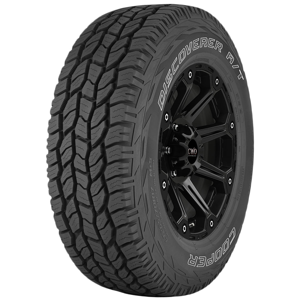 Cooper Discoverer A/T 235/75R15 Tire - Front Tread Profile View