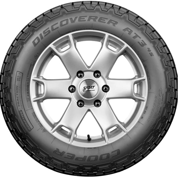 Cooper Discoverer A/T3 4S 265/65R17 Tire - Sidewall & Rim Protector Detail