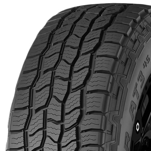 Cooper Discoverer A/T3 4S 245/70R17 Tire - Three-Quarter Tread & Sidewall Angle View