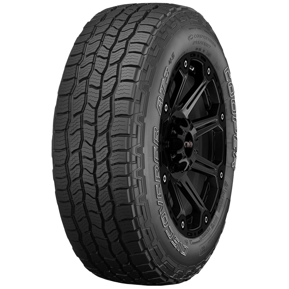 Cooper Discoverer A/T3 4S 235/75R17 Tire - Front Tread Profile View