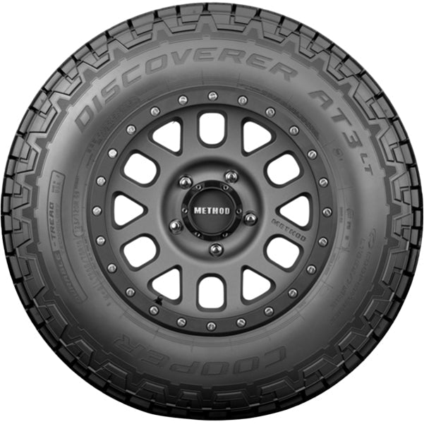 Cooper Discoverer A/T3 LT LT225/75R16 Tire - Sidewall & Rim Protector Detail
