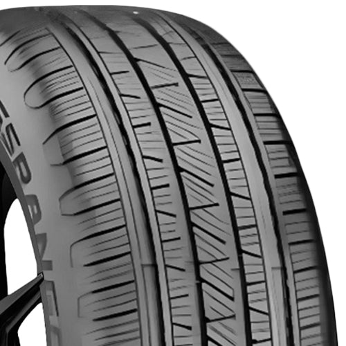Cooper Discoverer CrossRange 255/45R20 Tire - Three-Quarter Tread & Sidewall Angle View