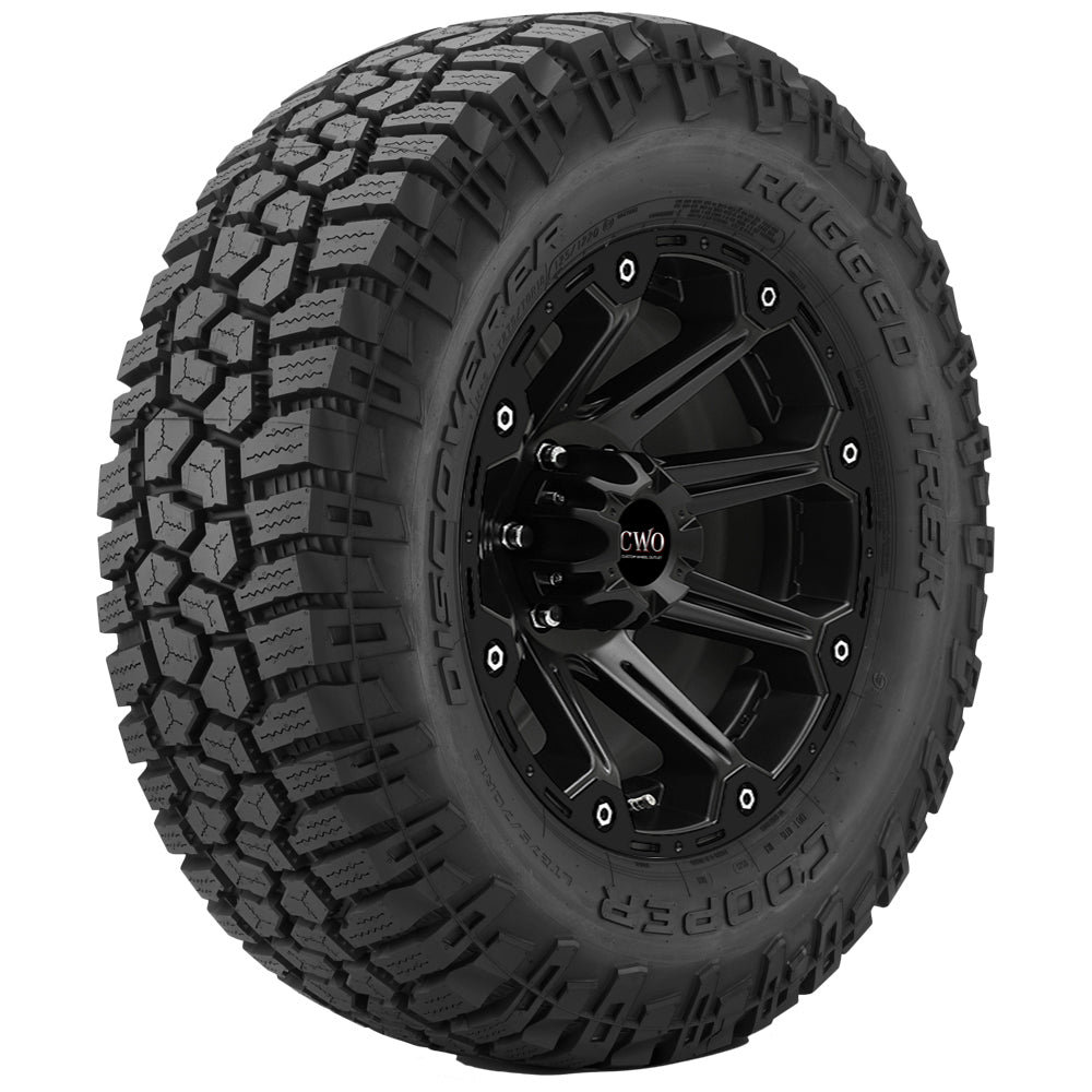 Cooper Discoverer Rugged Trek P275/55R20 Tire - Front Tread Profile View