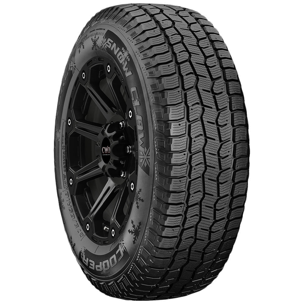 Cooper Discoverer Snow Claw LT225/75R16 Tire - Front Tread Profile View