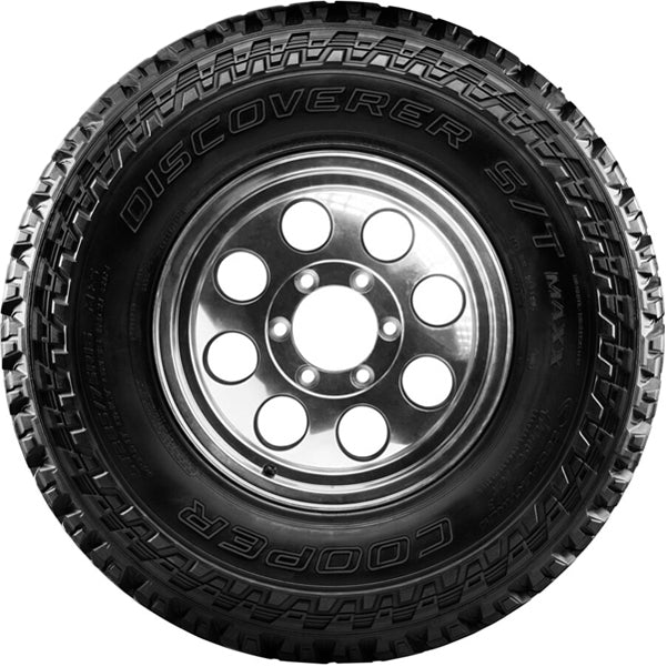 Cooper Discoverer S/T Maxx LT235/85R16 Tire - Sidewall & Rim Protector Detail