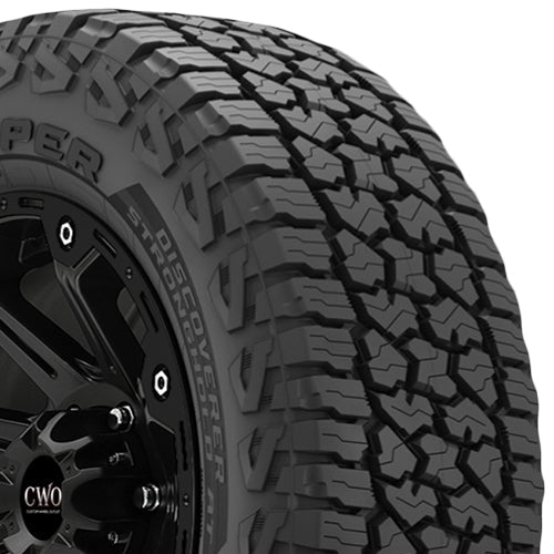 Cooper Discoverer Stronghold A/T LT275/70R17 Tire - Three-Quarter Tread & Sidewall Angle View