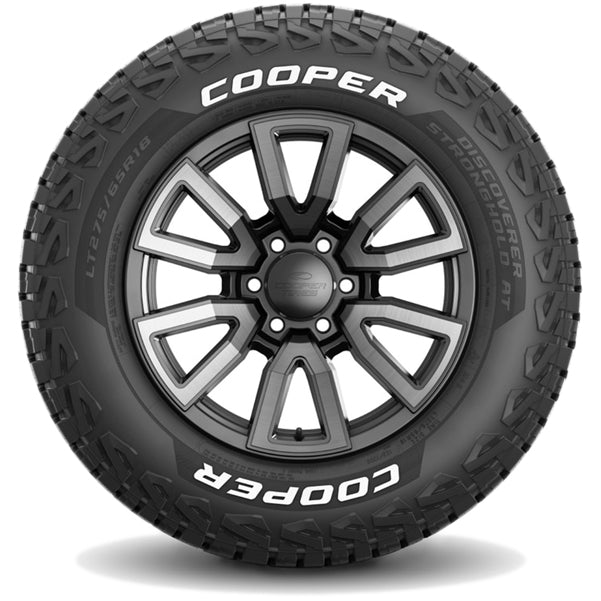 Cooper Discoverer Stronghold A/T LT275/70R18 Tire - Sidewall & Rim Protector Detail