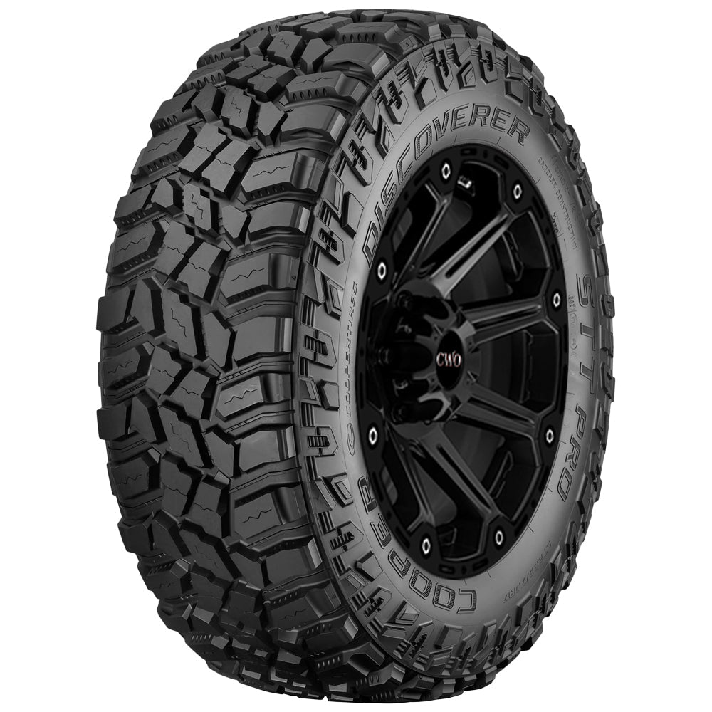 Cooper Discoverer STT Pro LT245/75R16 Tire - Front Tread Profile View