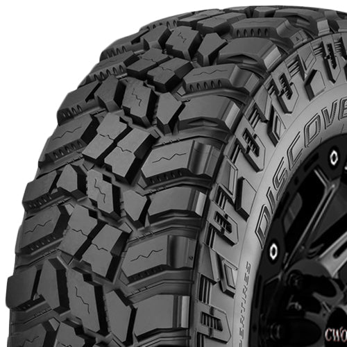 Cooper Discoverer STT Pro LT295/60R20 Tire - Three-Quarter Tread & Sidewall Angle View