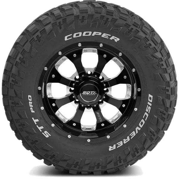 Cooper Discoverer STT Pro LT305/70R18 Tire - Sidewall & Rim Protector Detail