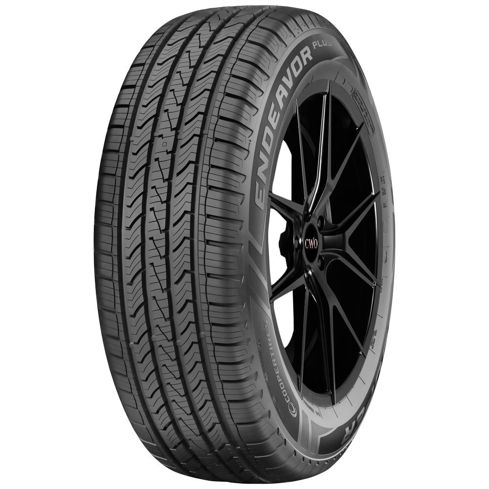 Cooper Endeavor Plus 215/65R17 Tire - Front Tread Profile View