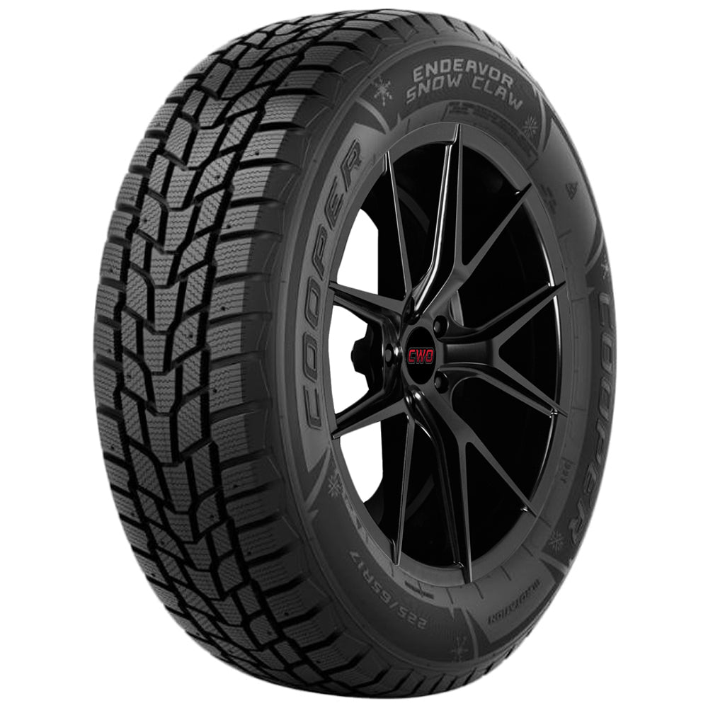 Cooper Endeavor Snow Claw 255/50R20 Tire - Front Tread Profile View
