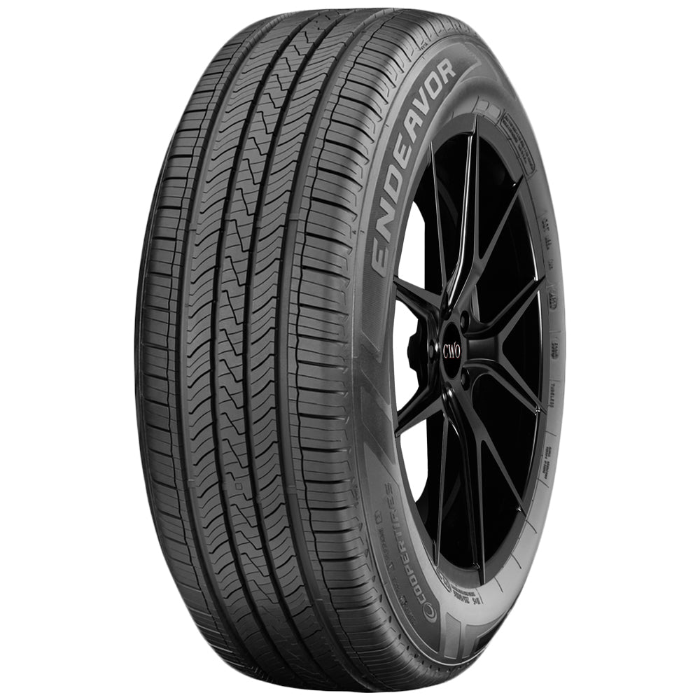 Cooper Endeavor 215/45R17 Tire - Front Tread Profile View