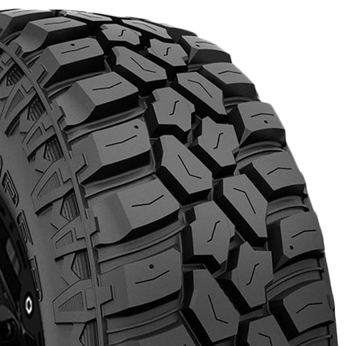 Cooper Evolution M/T 35x12.50R20LT Tire - Three-Quarter Tread & Sidewall Angle View
