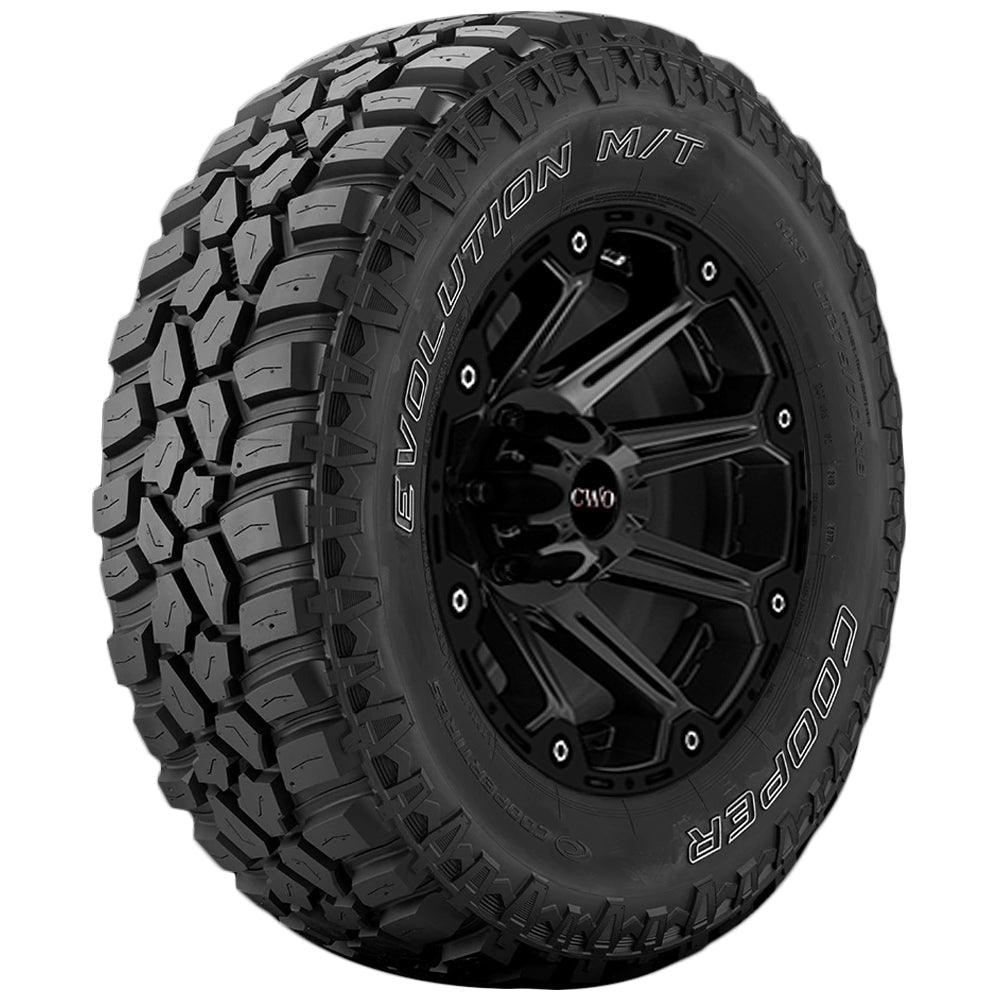 Cooper Evolution M/T 35x12.50R15LT Tire - Front Tread Profile View