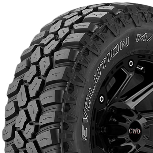 Cooper Evolution M/T LT275/70R18 Tire - Three-Quarter Tread & Sidewall Angle View