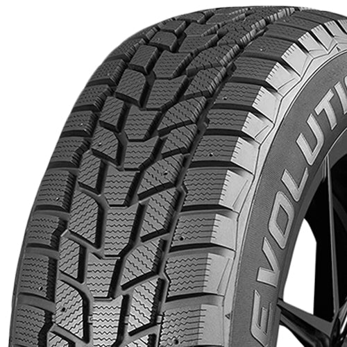 Cooper Evolution Winter 235/55R18 Tire - Three-Quarter Tread & Sidewall Angle View