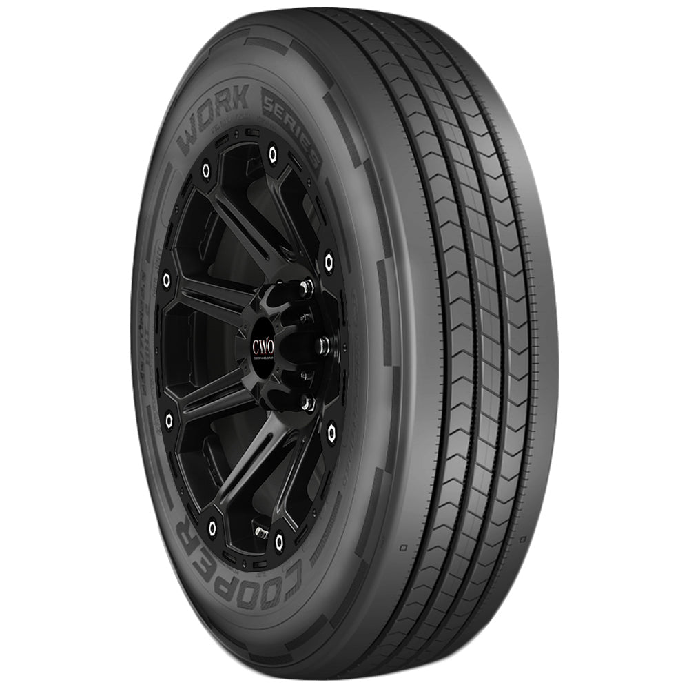 Cooper Work Series RHT 2 245/70R17.5 Tire - Front Tread Profile View