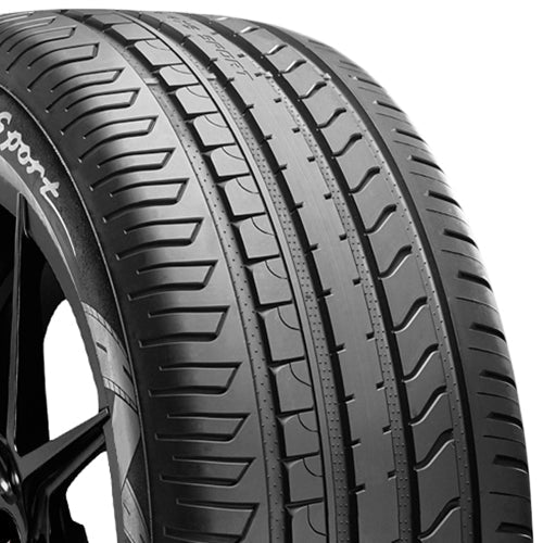 Cooper Zeon 4XS Sport 235/60R16 Tire - Three-Quarter Tread & Sidewall Angle View