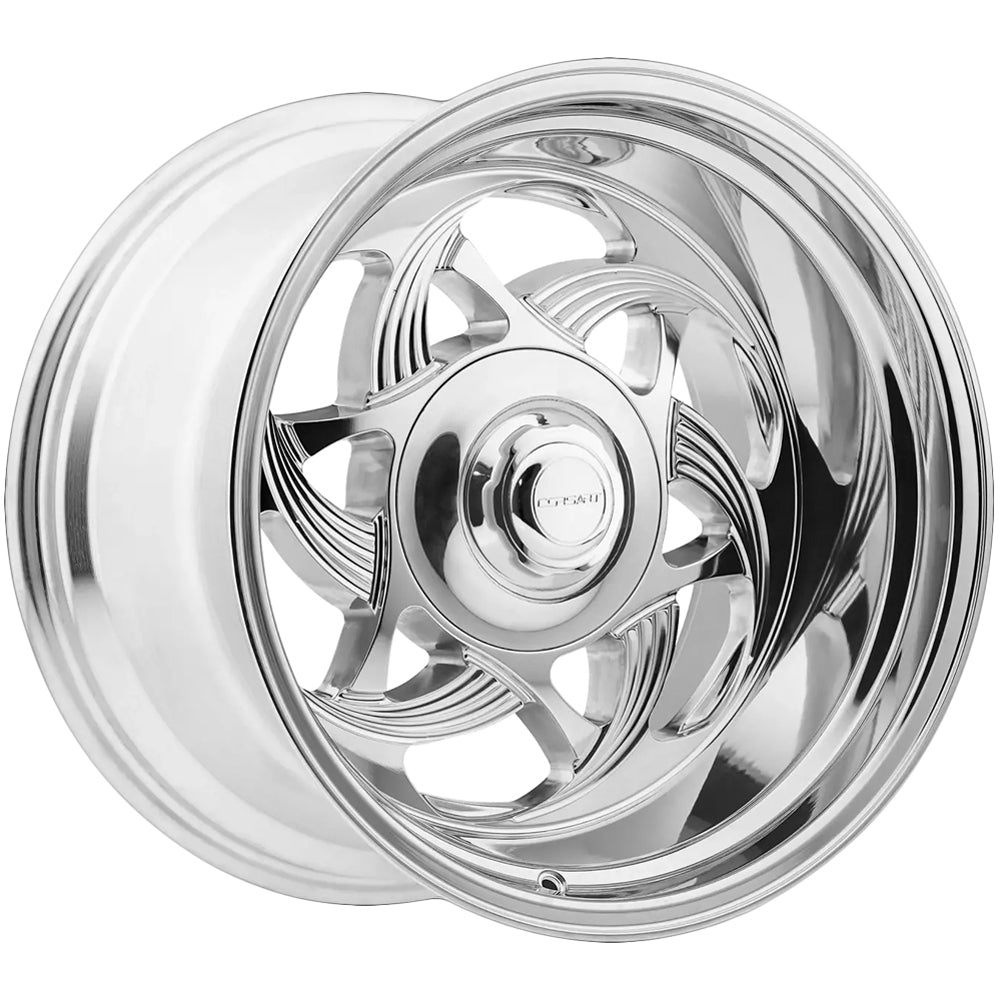 Corsart C104 El 701 18x11 Milled And Polished - Face Wheel Rim View