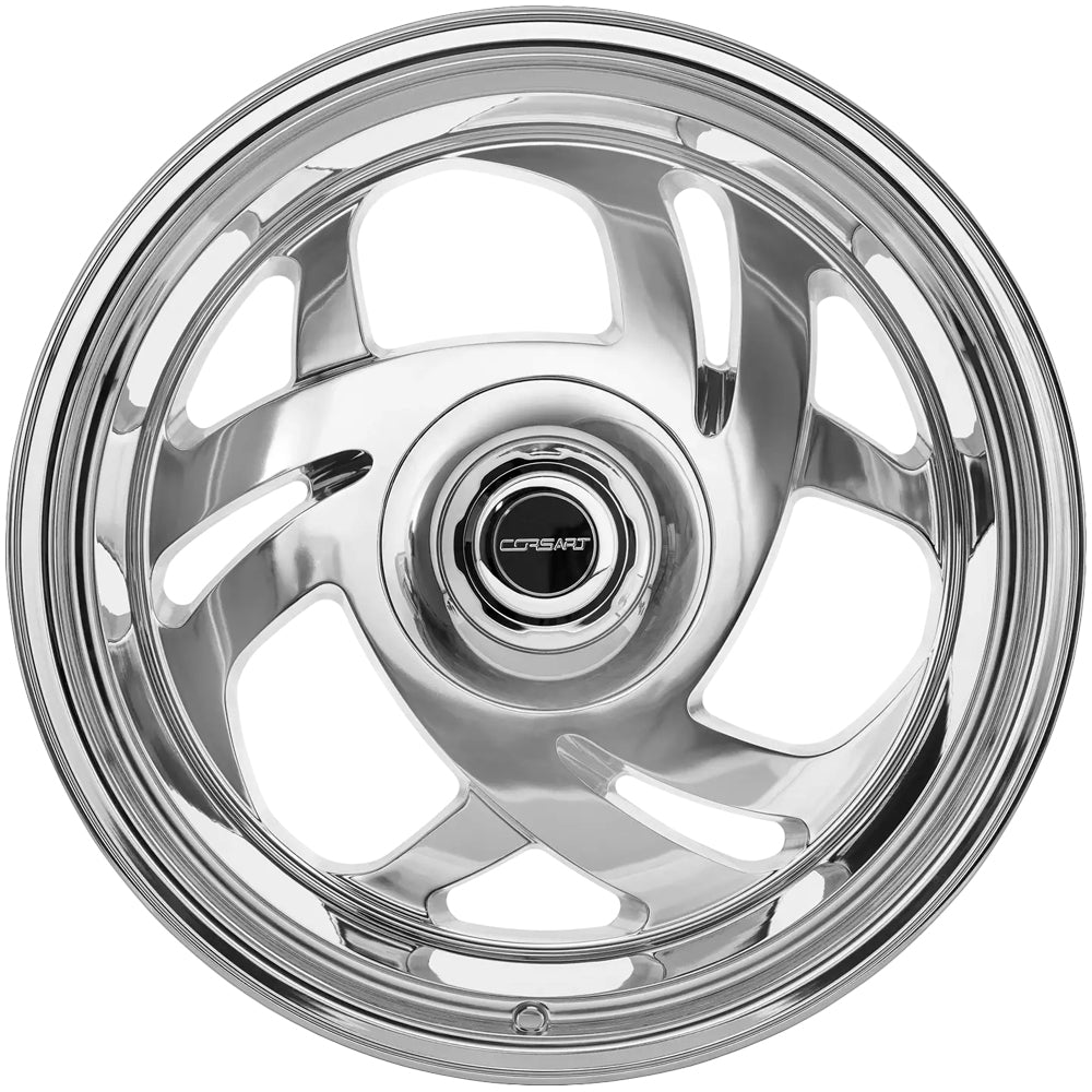 Corsart C106 El Mencho 20x12 Milled And Polished - Lug Pattern and Spoke Detail