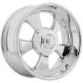 Corsart C107 Malibu 20x8 Milled And Polished - Face Wheel Rim View