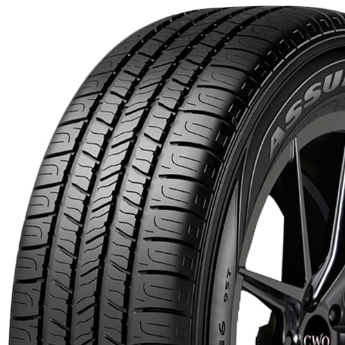 Goodyear Assurance All-Season 225/55R17 Tire - Three-Quarter Tread & Sidewall Angle View