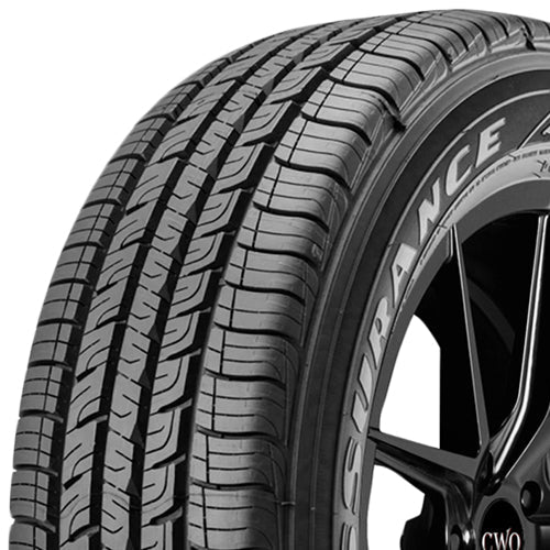 Goodyear Assurance Comfortred 235/45R18 Tire - Three-Quarter Tread & Sidewall Angle View