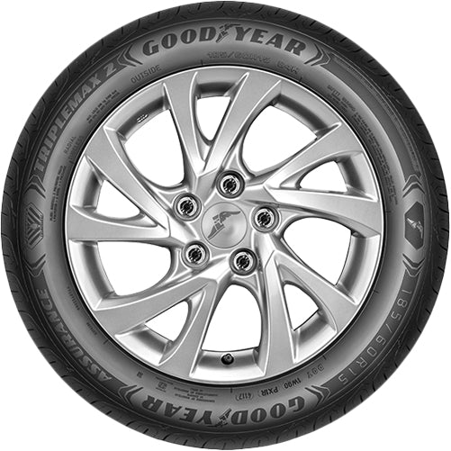 Goodyear Assurance Triplemax 2 215/45R17 Tire - Sidewall & Rim Protector Detail