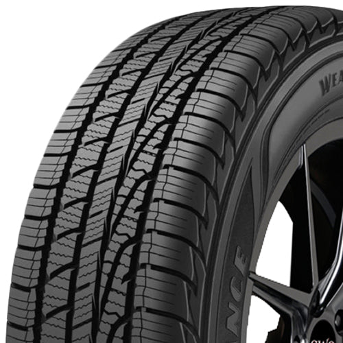 Goodyear Assurance WeatherReady 235/50R18 Tire - Three-Quarter Tread & Sidewall Angle View
