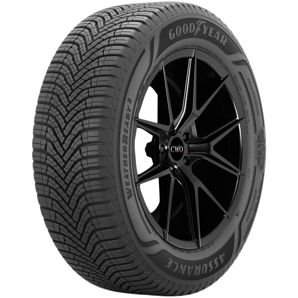 Goodyear Assurance WeatherReady 2 235/55R17 Tire - Front Tread Profile View