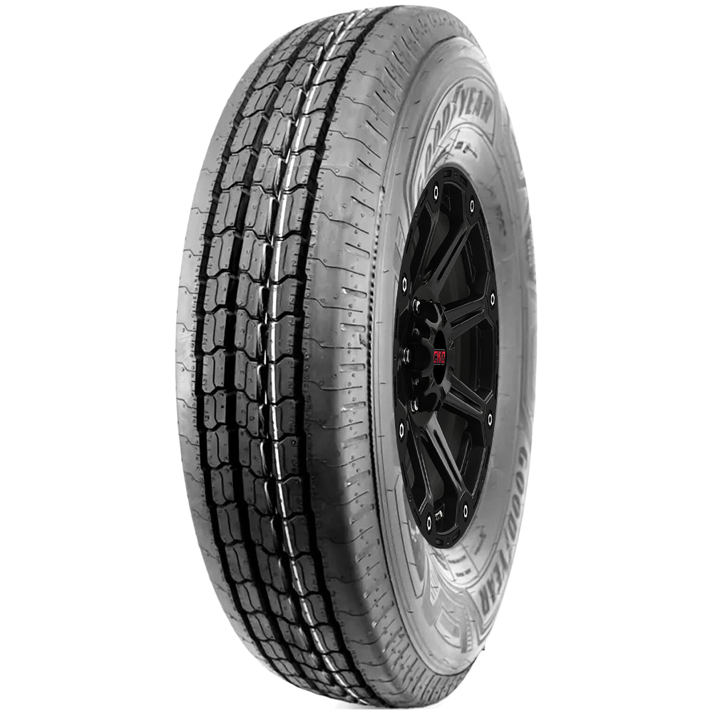 Goodyear Duramax Steel LT7.50R16 Tire - Front Tread Profile View