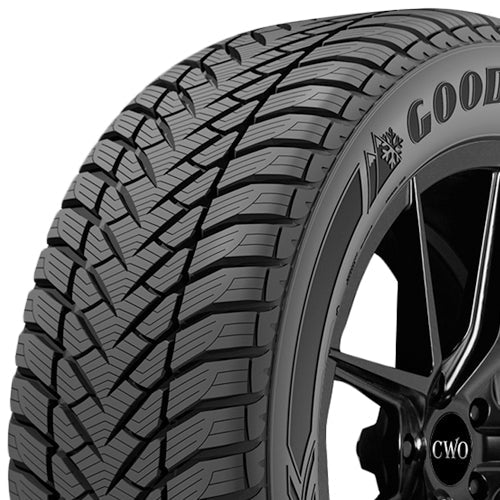 Goodyear Eagle Enforcer Winter 245/55R18 Tire - Three-Quarter Tread & Sidewall Angle View