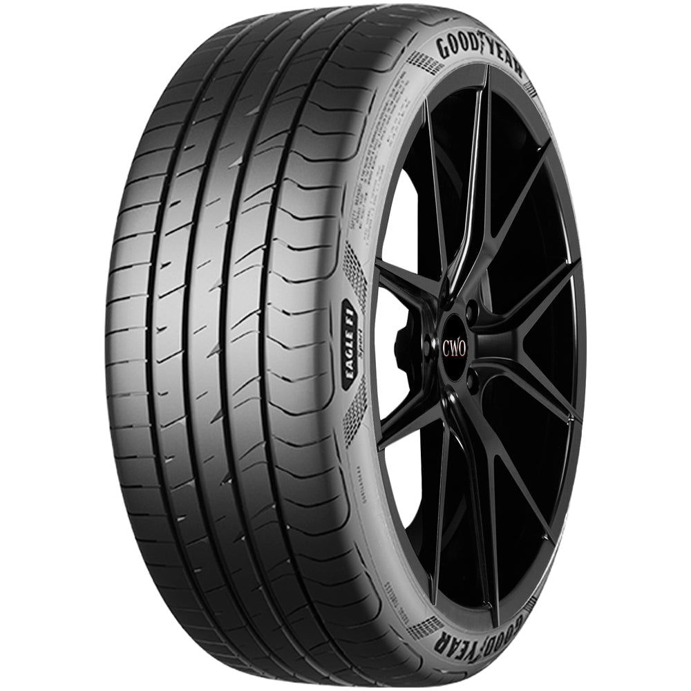 Goodyear Eagle F1 Sport 225/45R18 Tire - Front Tread Profile View