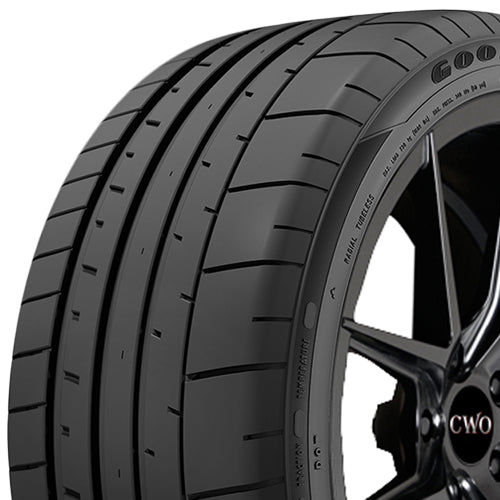 Goodyear Eagle F1 SuperCar 3 275/40ZR18 Tire - Three-Quarter Tread & Sidewall Angle View