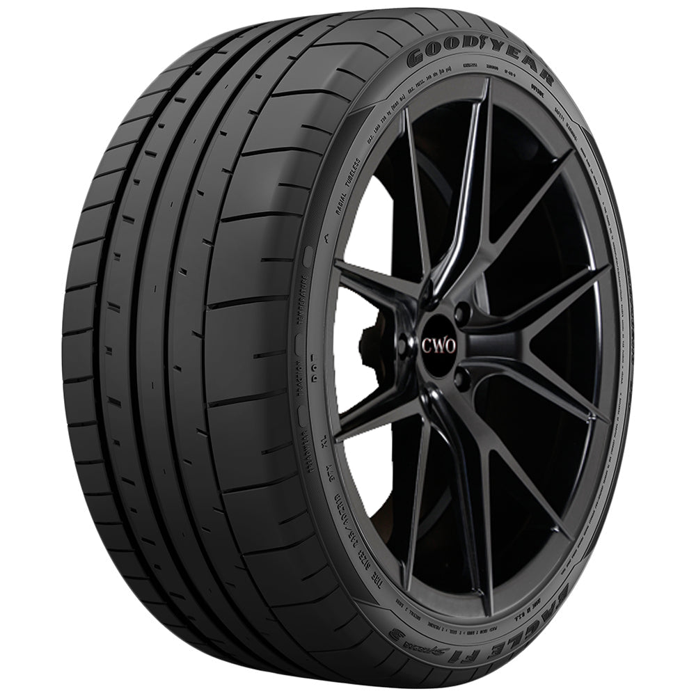 Goodyear Eagle F1 SuperCar 3 275/40ZR18 Tire - Front Tread Profile View