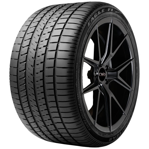 Goodyear Eagle F1 Supercar 255/35R22 Tire - Front Tread Profile View