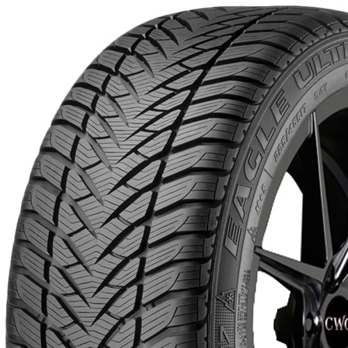 Goodyear Eagle Ultra Grip GW3 Snow 235/50R18 Tire - Three-Quarter Tread & Sidewall Angle View